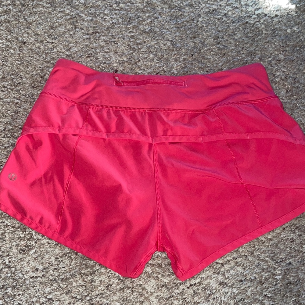 Pink Lululemon Shorts